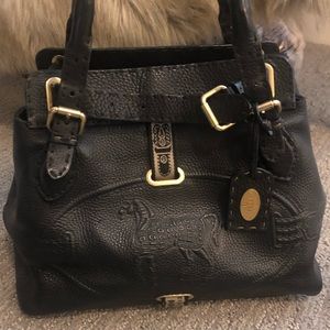 Fendi Small Selleria Borghese Tote Leather Bag